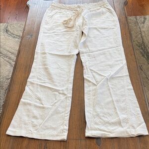 Roxy White Oceanside Beach Pant
